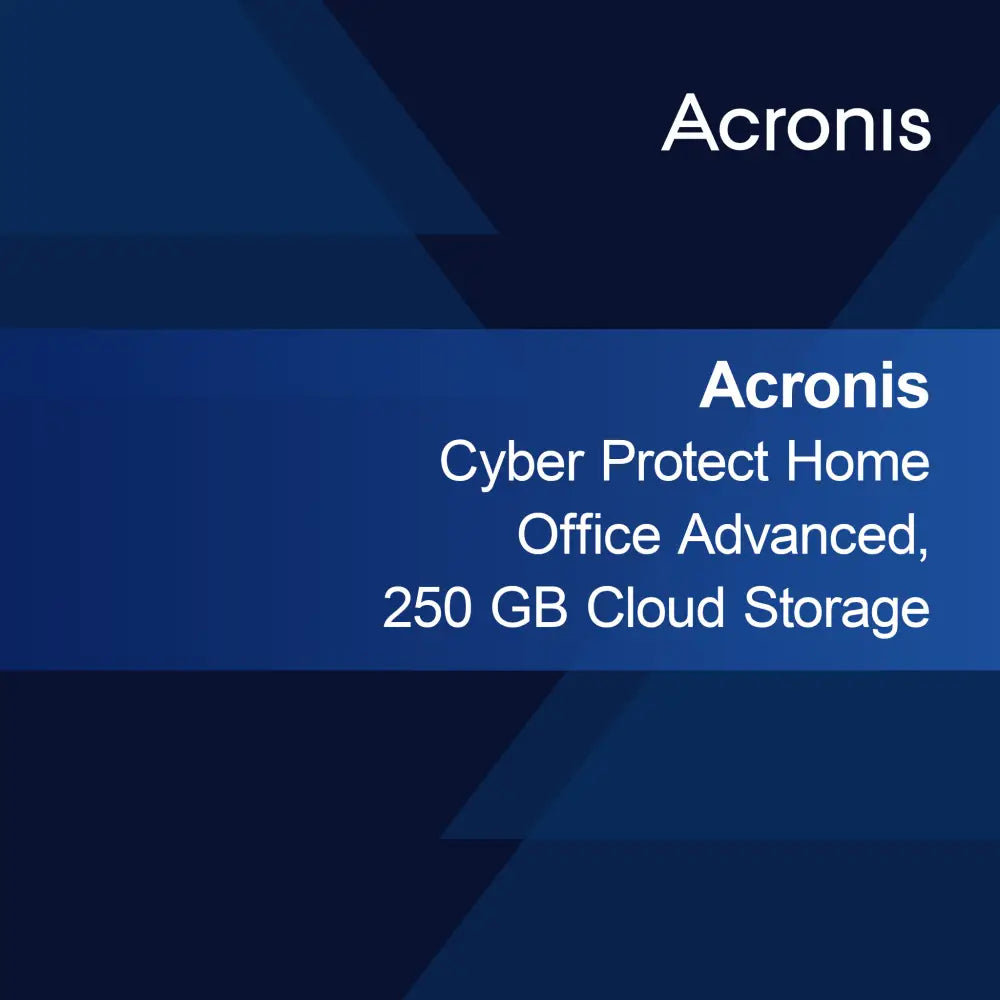 Acronis Cyber Protect Home Office Advanced, 250 GB Αποθήκευση στο Νέφος