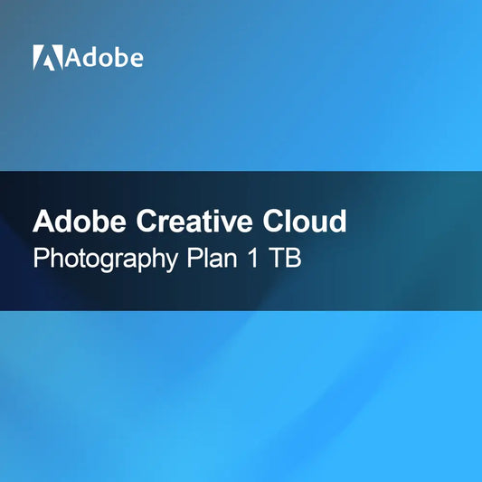Adobe Creative Cloud Fotografieplan Onderwijs