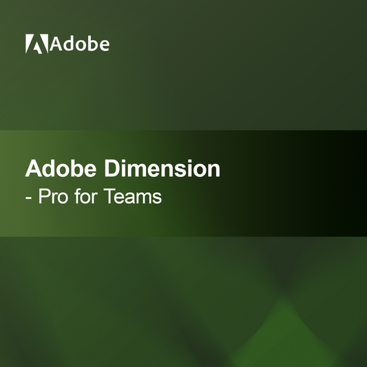 Adobe Dimension - Pro voor Teams