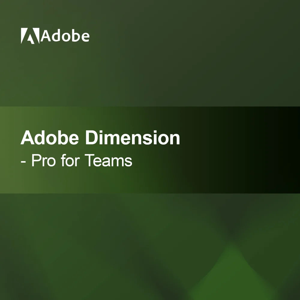 Adobe Dimension - Pro voor Teams