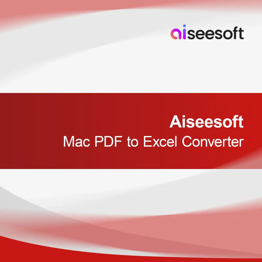 Aiseesoft Mac PDF σε Excel Μετατροπέας