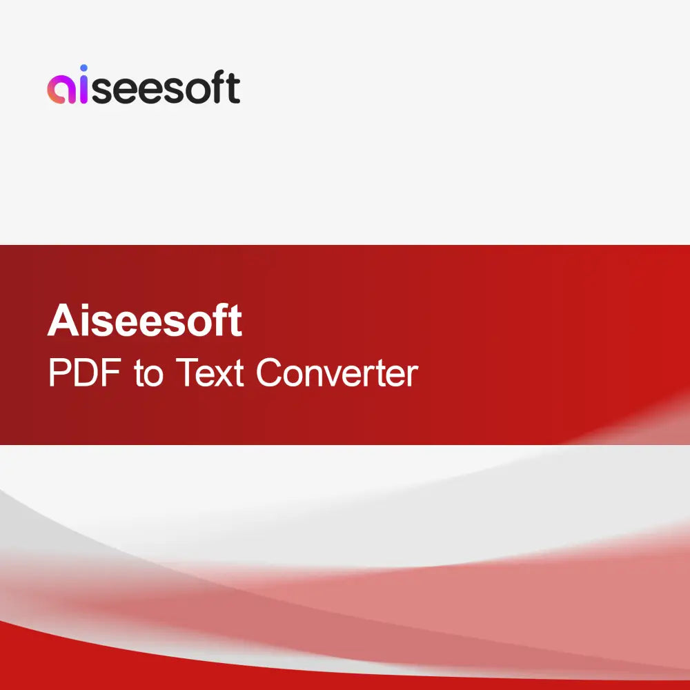 Aiseesoft PDF σε Μετατροπέα Κειμένου