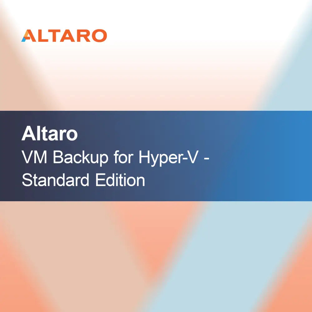 Altaro VM Backup voor Hyper-V - Standaard Editie