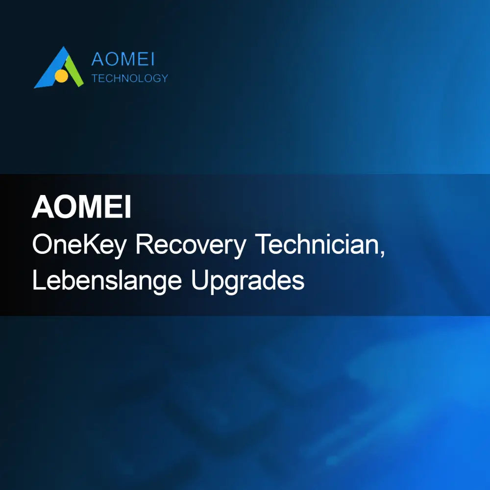 AOMEI OneKey Recovery Technician, Δια βίου αναβαθμίσεις