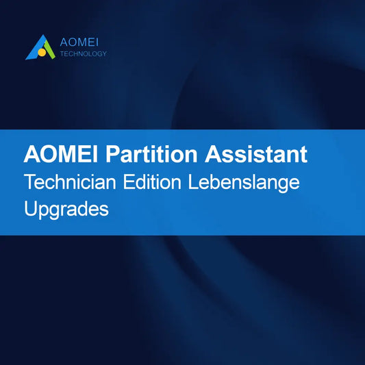 AOMEI Partition Assistant Technician Edition Levenslange updates