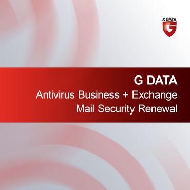Ανανέωση G DATA Antivirus Business + Exchange Mail Security