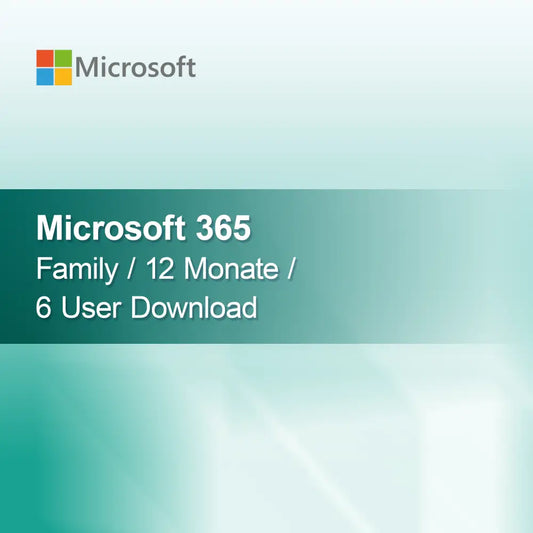 Microsoft 365 Family / 12 maanden / 6 gebruikers download