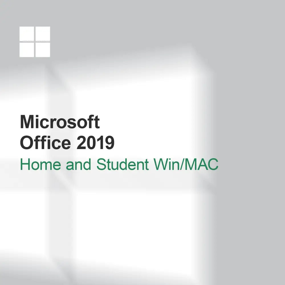 Microsoft Office 2019 Thuis en Student Win/MAC