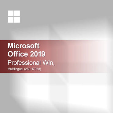 Microsoft Office 2019 Professional Win, meertalig (269-17068)