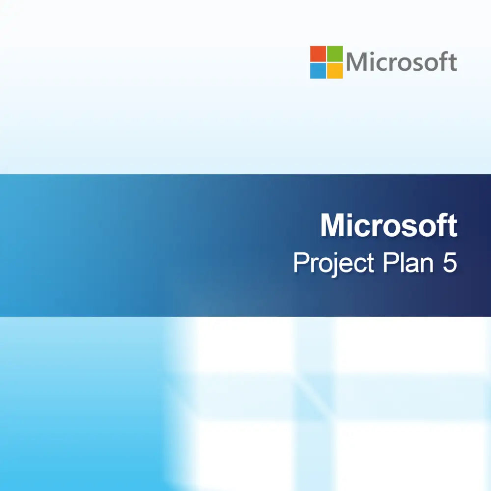 Microsoft Project Plan 5