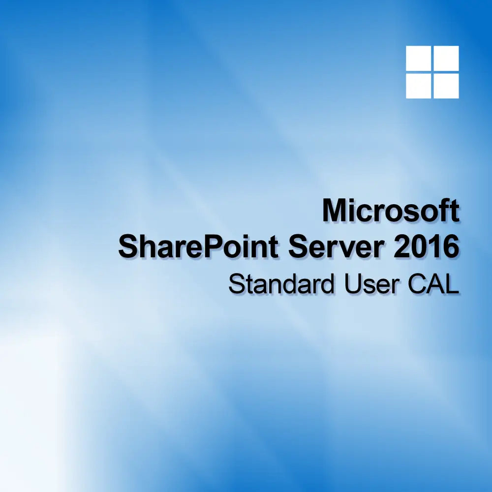 Microsoft SharePoint Server 2016 Standaard Gebruiker CAL