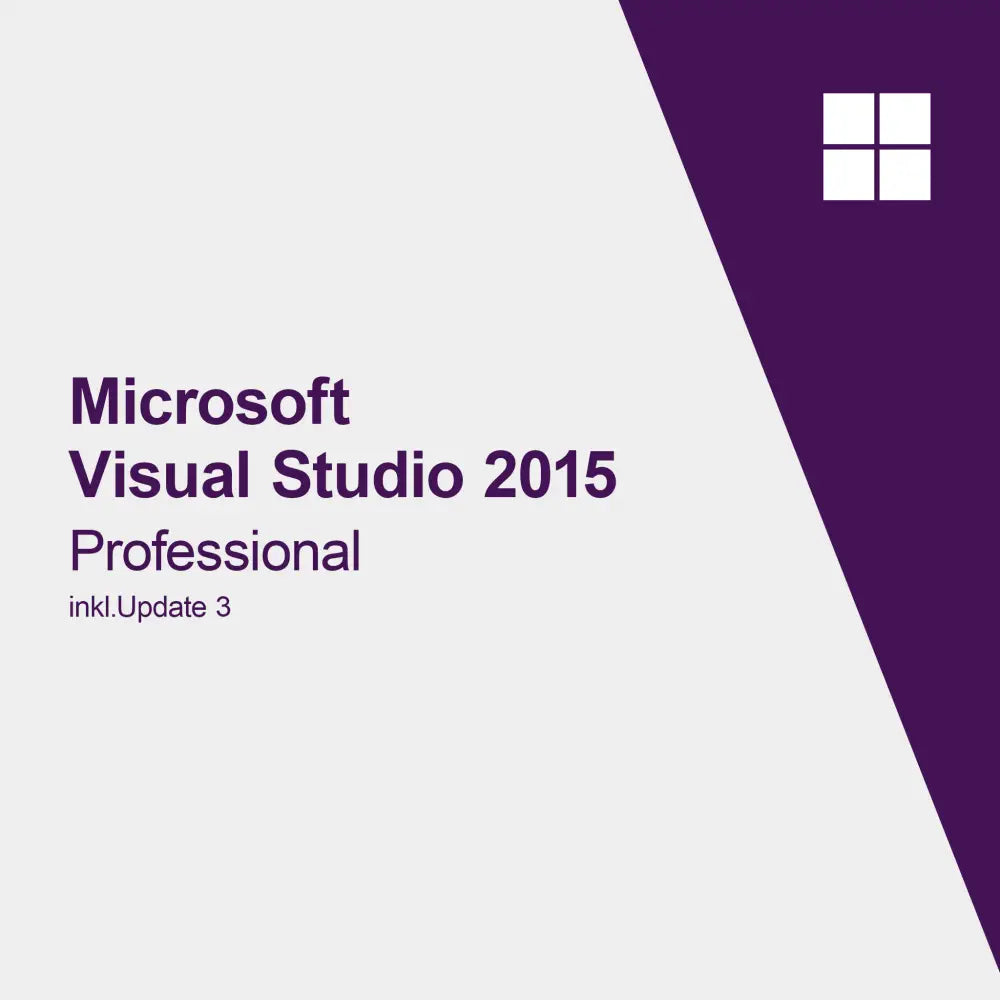 Microsoft Visual Studio 2015 Professional incl. Update 3