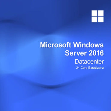 Microsoft Windows Server 2016 Datacenter 24 Core Βασική Άδεια