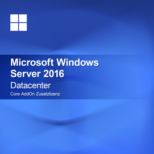 Microsoft Windows Server 2016 Datacenter, Core AddOn επιπλέον άδεια