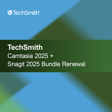 Πακέτο TechSmith Camtasia 2025 + Snagit 2025