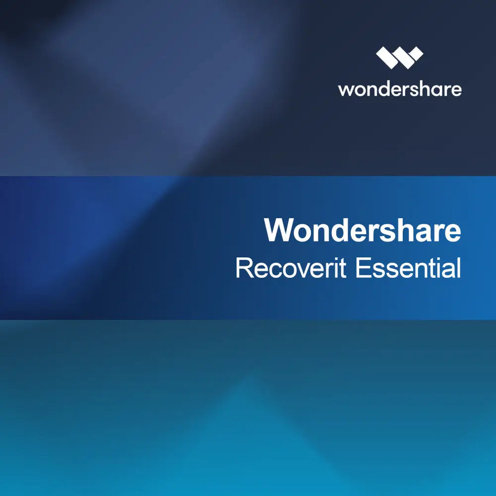 Wondershare Recoverit Essentieel