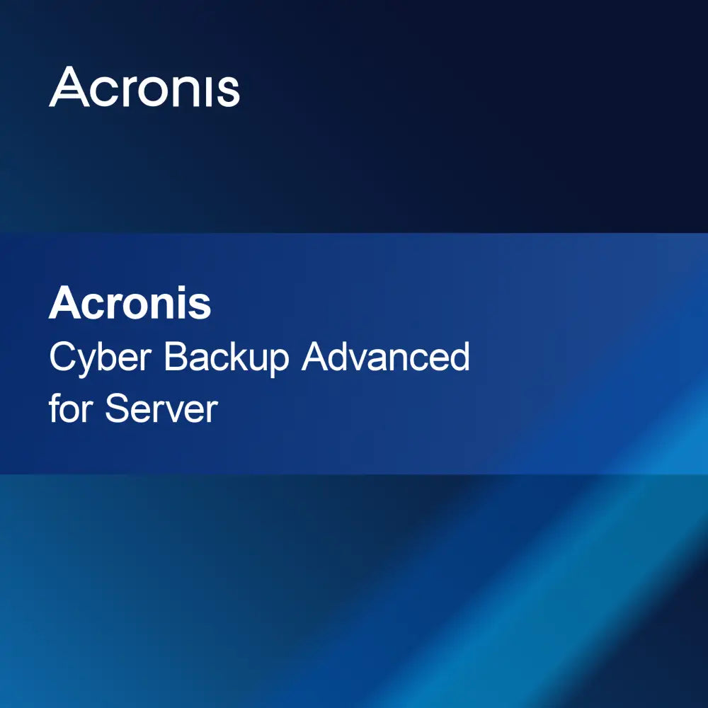 Acronis Cyber Backup Advanced για διακομιστή