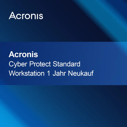 Acronis Cyber Protect Standaard Werkstation