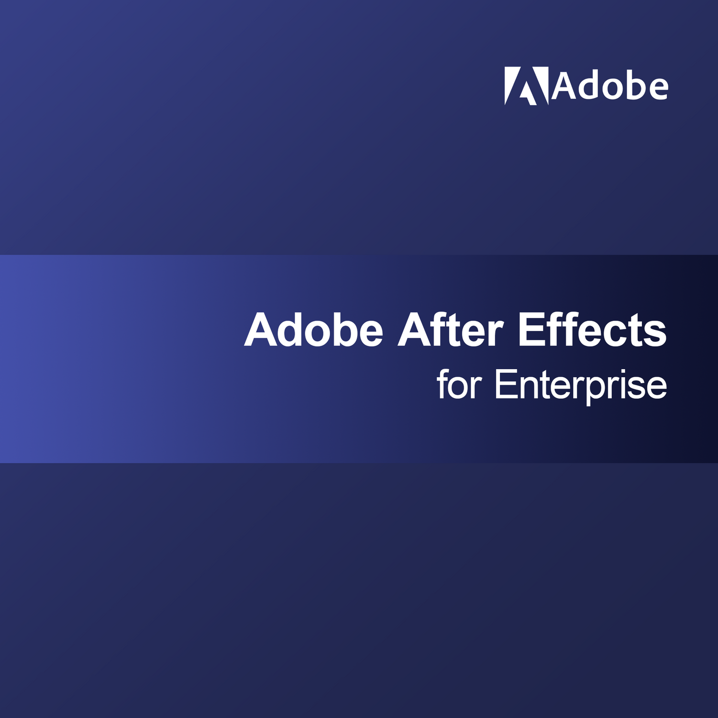 Adobe After Effects voor ondernemingen