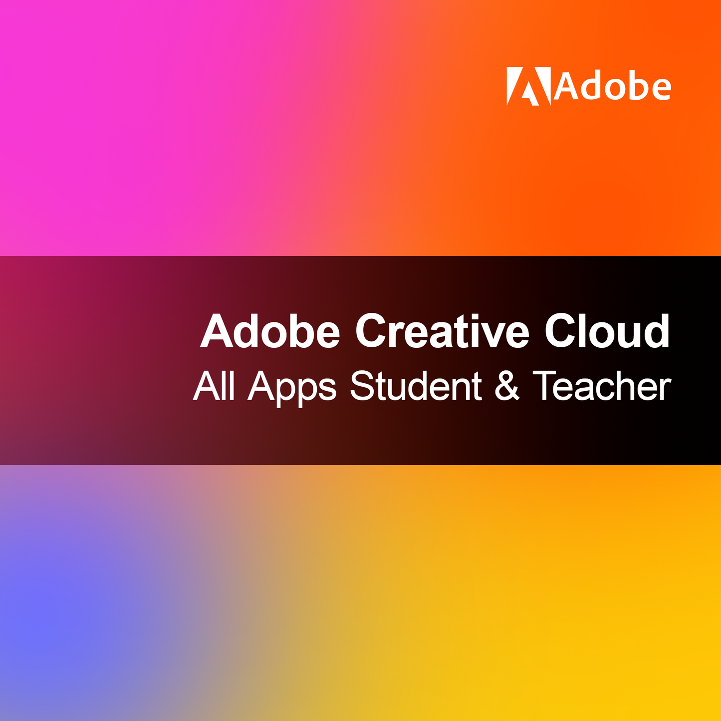 Adobe Creative Cloud Alle Apps Student & Docent