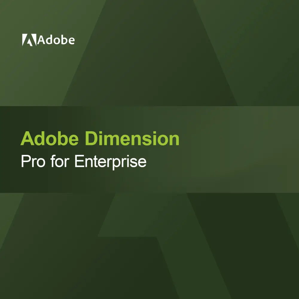 Adobe Dimension - Pro voor Enterprise