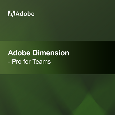 Adobe Dimension - Pro voor Teams