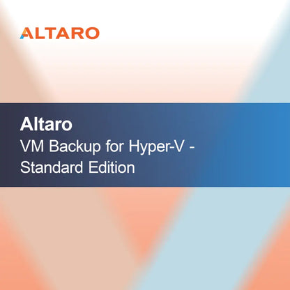 Altaro VM Backup για Hyper-V - Έκδοση Standard