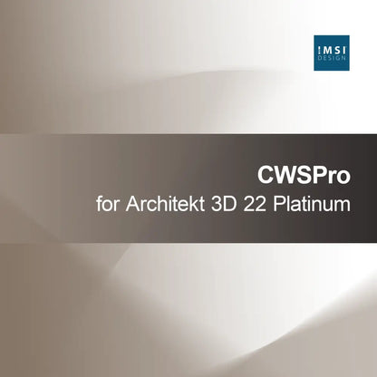 CWSPro για Architekt 3D 22 Platinum