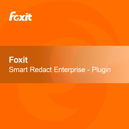 Foxit Smart Redact Enterprise - Πρόσθετο
