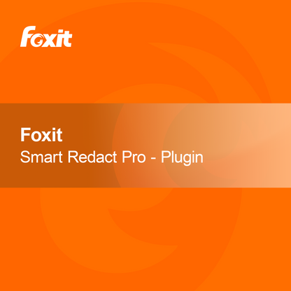Foxit Smart Redact Pro - Πρόσθετο