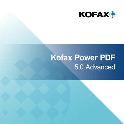 Kofax Power PDF 5.0 Geavanceerd
