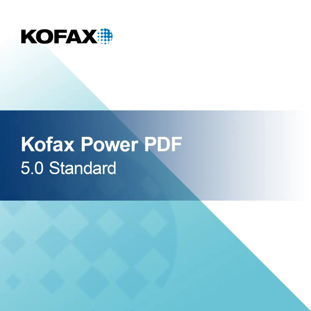 Kofax Power PDF 5.0 Πρότυπο