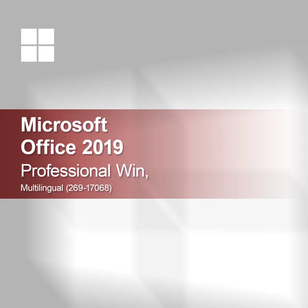 Microsoft Office 2019 Professional Win, Πολυγλωσσικό (269-17068)