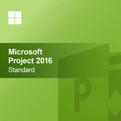 Microsoft Project 2016 Standaard