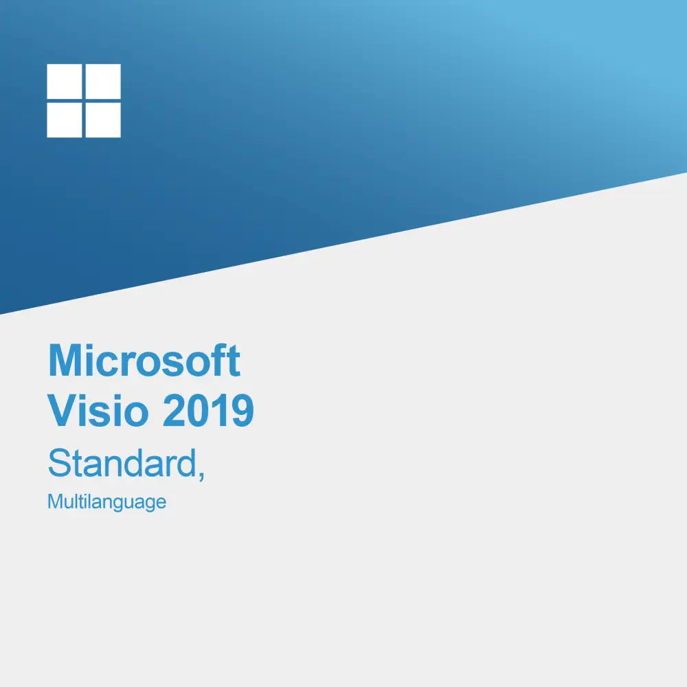 Microsoft Visio 2019 Standard, Meertalig