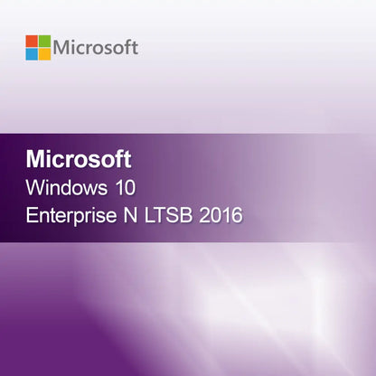 Microsoft Windows 10 Enterprise N LTSB 2016