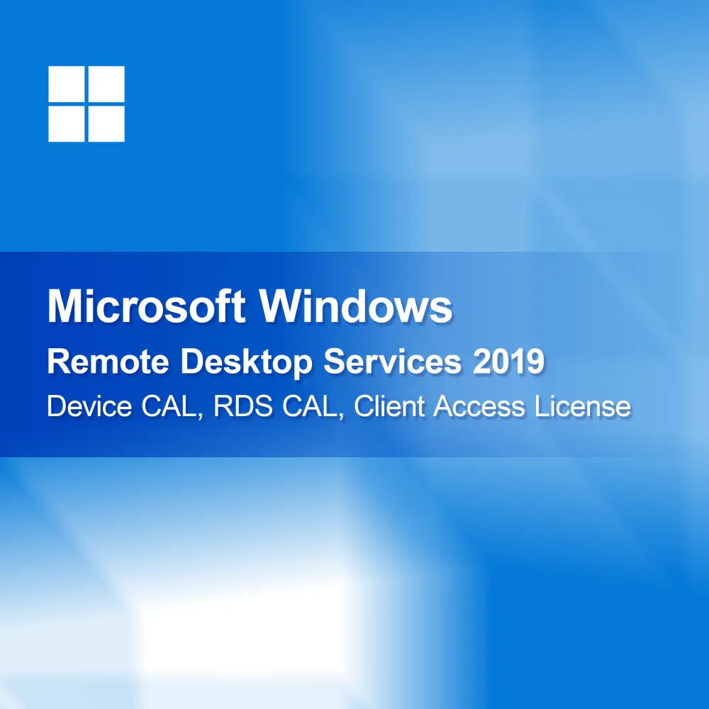 Microsoft Windows Remote Desktop Services 2019, Άδεια Πρόσβασης Πελάτη Συσκευής (Device CAL), Άδεια Πρόσβασης RDS (RDS CAL)