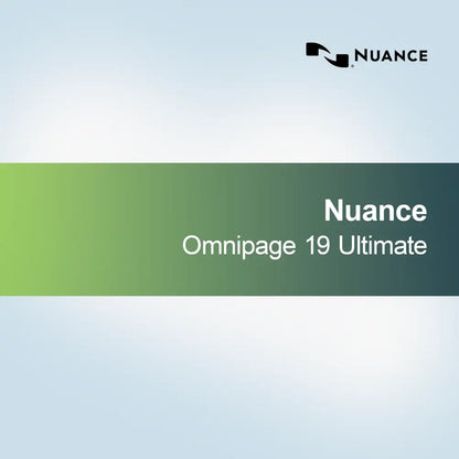 Nuance Omnipage 19 Απόλυτο