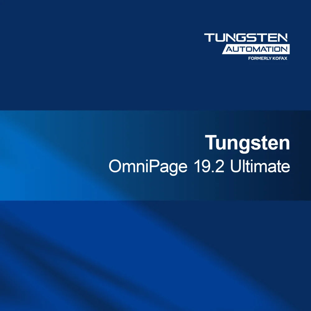 Tungsten OmniPage 19.2 Απόλυτο