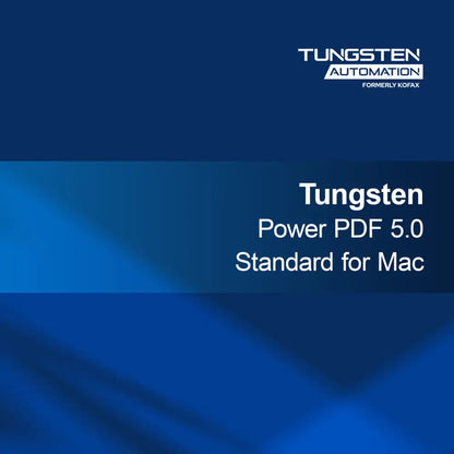 Tungsten Power PDF 5.0 Standaard voor Mac