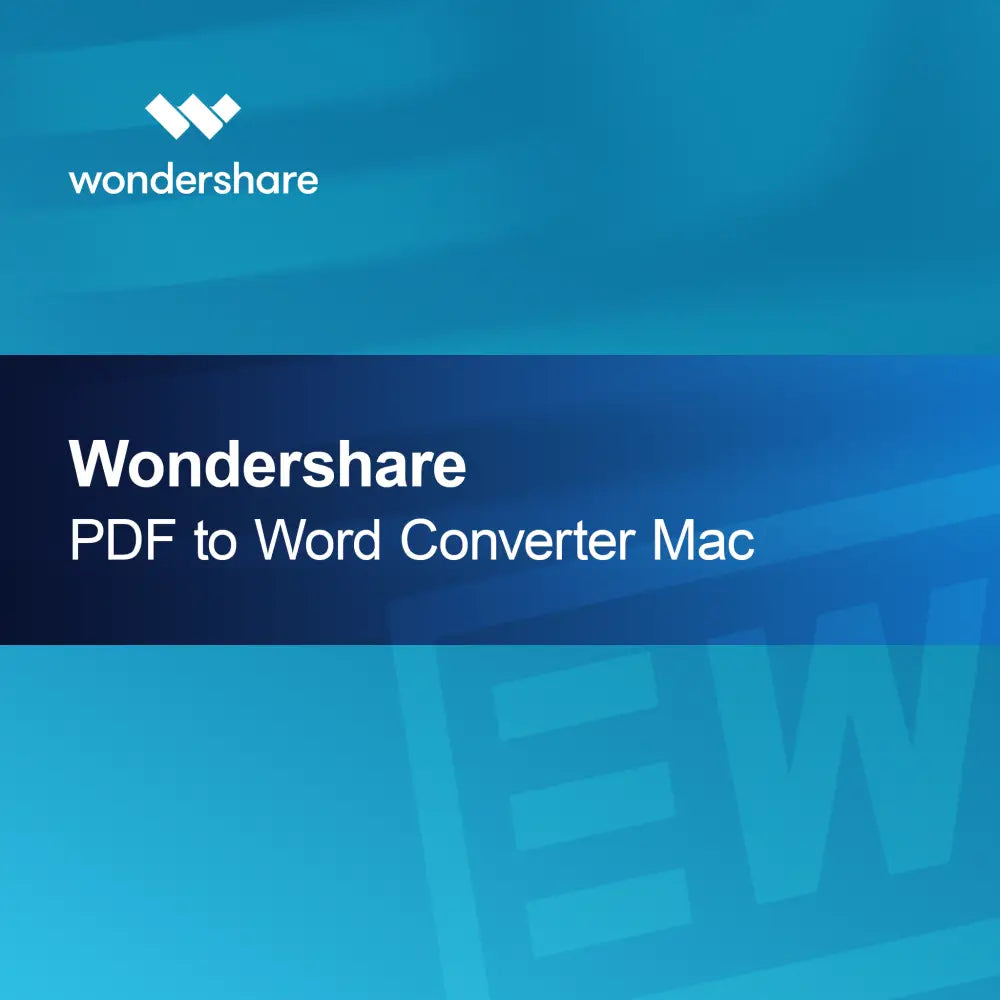 Μετατροπέας Wondershare PDF σε Word για Mac