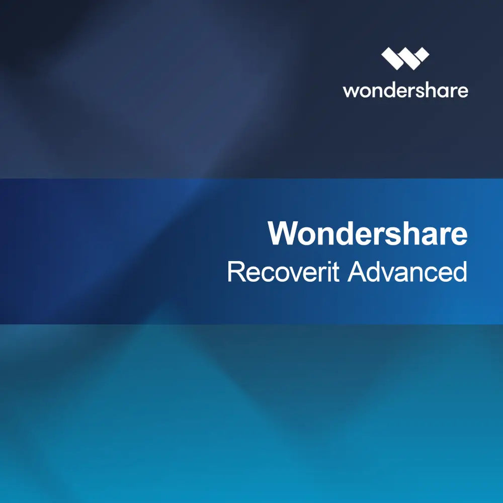 Wondershare Recoverit Προηγμένο